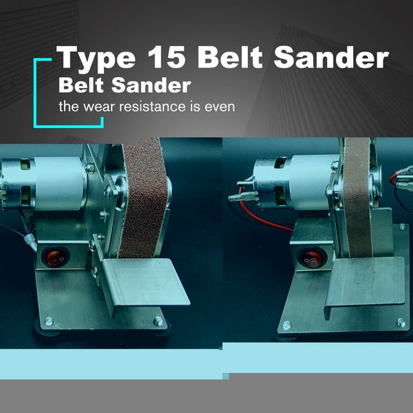 

multifunctional grinder mini electric belt sander polishing grinding machine cutter edges sharpener belt grinder sanding sale