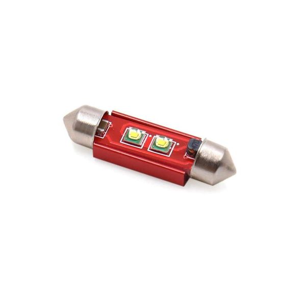 

uxcell red shell 38мм 2 белый светодиодный интерьер автомобиля купола фестона reading light карта лампа