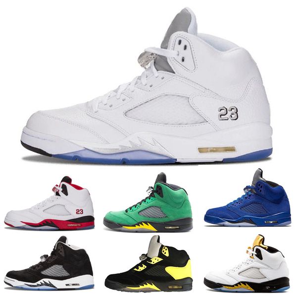 

2019 новое поступление michigan jumpman 5 5s баскетбольная обувь мужская sup desert black grape white cement p51 camo oreo дизайнерская обув