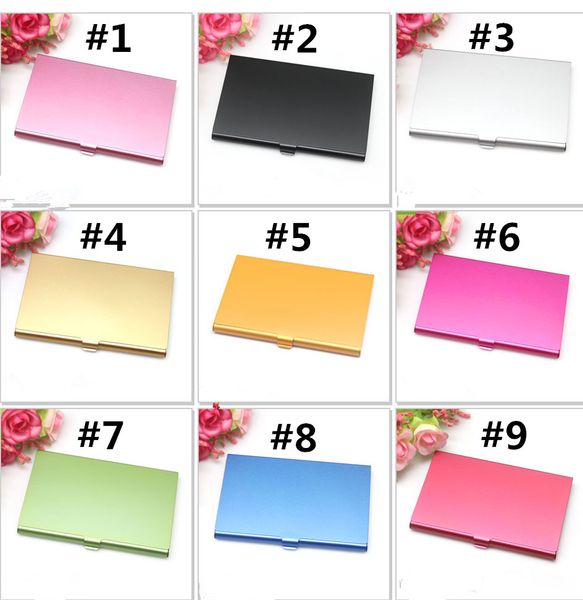 

150pc bu ine name credit id card ca e holder aluminum bu ine card holder card file aluminum ilver color
