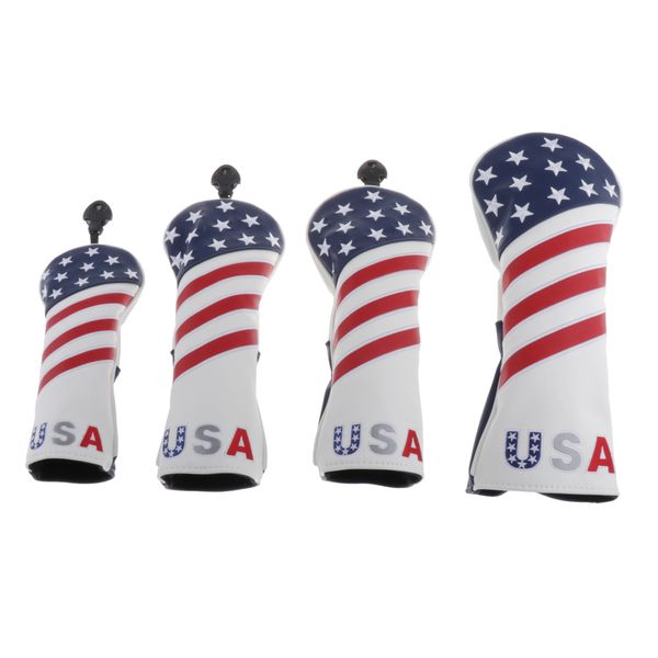 

4шт / установить водонепроницаемый портативный спорта golf headcover № 1/3/5 / ut с no. тег