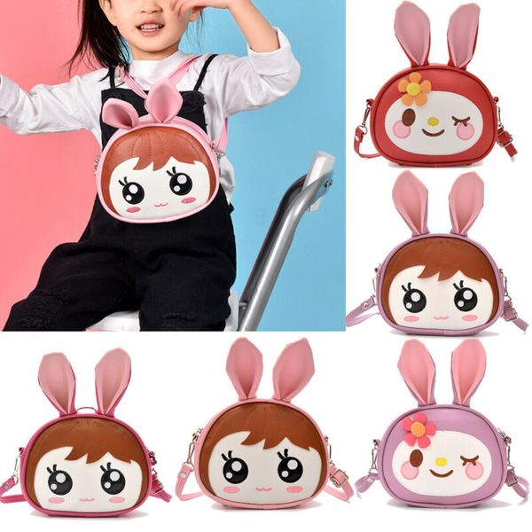 

new baby girls toddler kid child cartoon handbag cute animal schoolbag shoulder bag