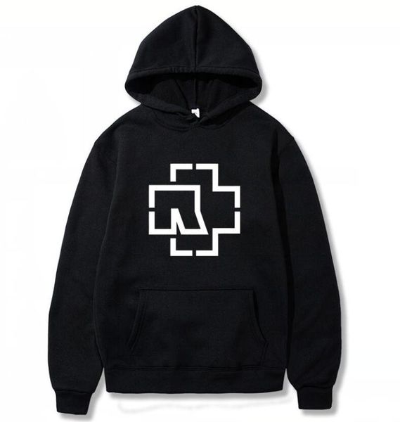 

heavy metal punk style men and women sweatshirt hoody fashion brand men's hoodies spring autumn male casual hoodies, Black