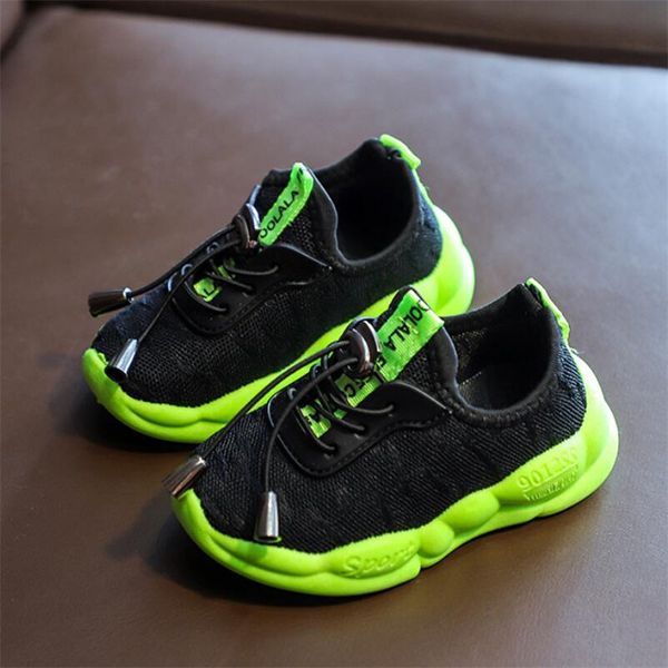 

children sports shoes boys girls spring damping casual shoes toddler slip patchwork breathable sneakers kids, Black;red