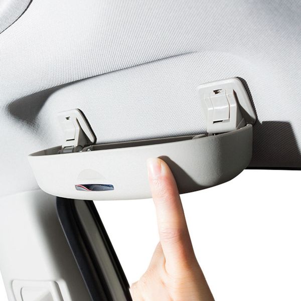 

car styling car glasses box storage holder sunglasses case for a3/a4l/a5/a6l/a7/03/q5/q7 auto accessories