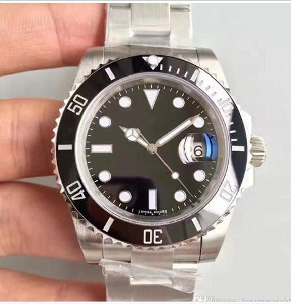 

40mm mens 8 style luxury bezel asia quality watches automatic 116618 116610 ceramic high 116619 ceramic 2813 movement 116613 114060 wat wboi, Slivery;brown