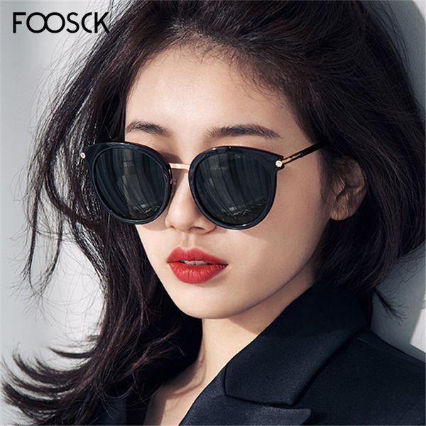 

foosck fashion ladies sunglasses brand square sun glasses women men mirror de sol mujer accessories eyewear uv400, White;black