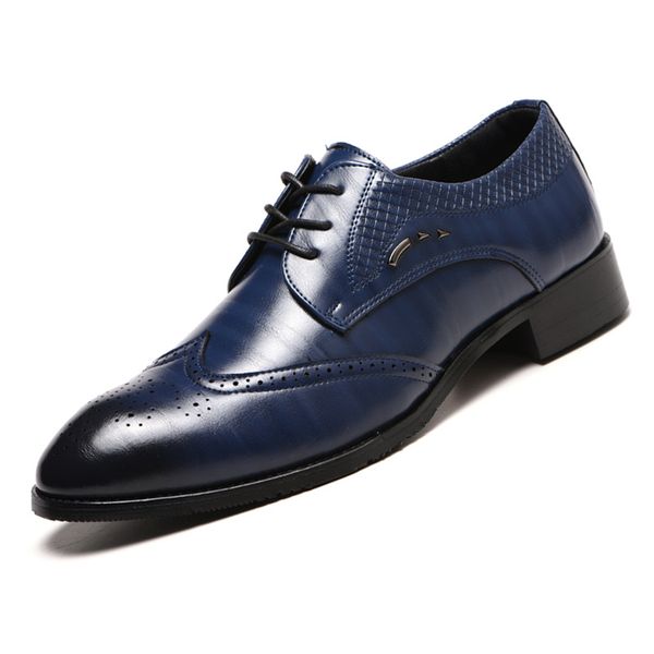 

2020 new style mens shoes mens extra large cross-border mens shoes, Black