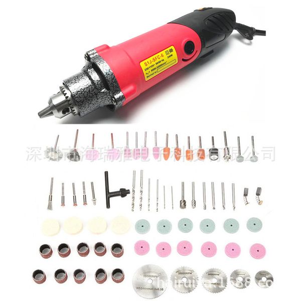 

поперечная граница 240w шлифовальный станок 6 мм универсальный патрон электрический шлифовальный резка сверление регулируемая скорость высок