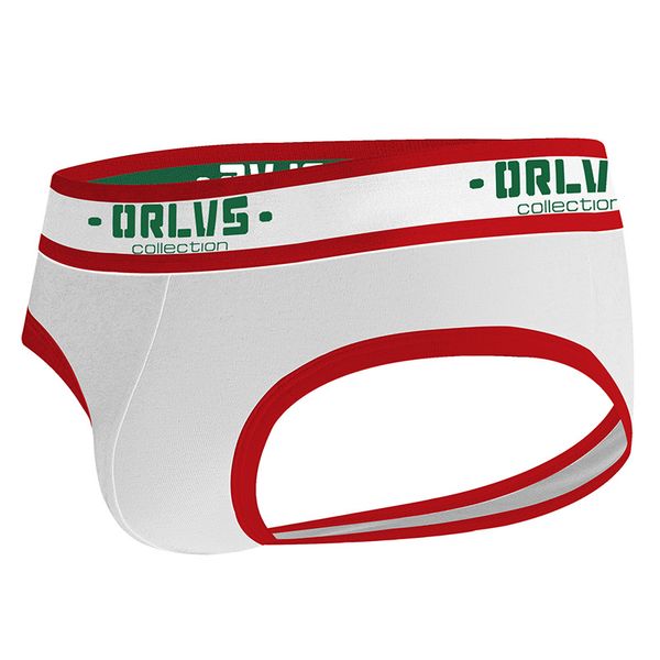 

explosion models fashion men underwear solid color underwear 100% cotton convex design briefs underwear men 5 color ing, Black;white