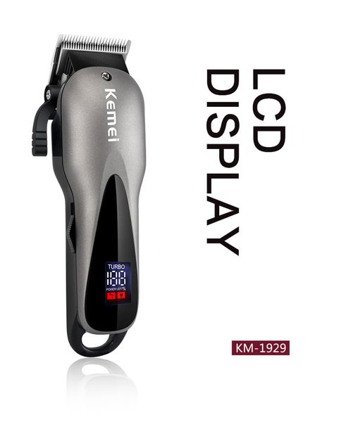 

kemei oil head hair clipper professional electric hair trimmer lcd display high power hair cutting shinon professional trimmer sweet07 jarqg