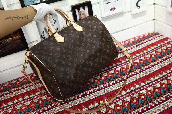 

Speedy 40 Сумочка M41110 Top Окисленной натуральной кожа Iconic сумки Сумка Totes Cross Body Business Messe