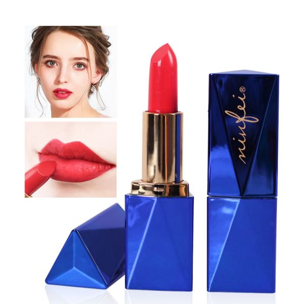 

matte lip stick waterproof long lasting lip gloss nude velvet pigment makeup fashion lipstick pencils