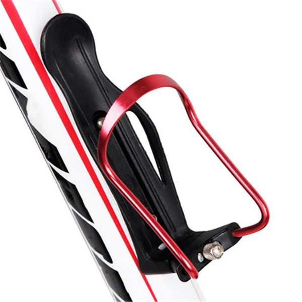 

1pc aluminum alloy bicycle cycling drink water bottle rack holder cages bike bottle cup mount bracket water cup rack accessories