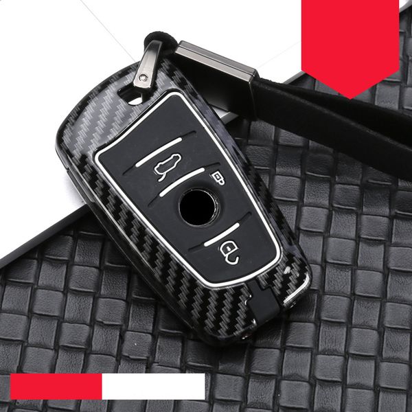 

new alloy+silica gel car key case for 520 525 f20 f30 f10 f18 118i 320i 1357series x1 x3 x4 x5 x6 z4 m3 m4 m5 e60 e30 e90