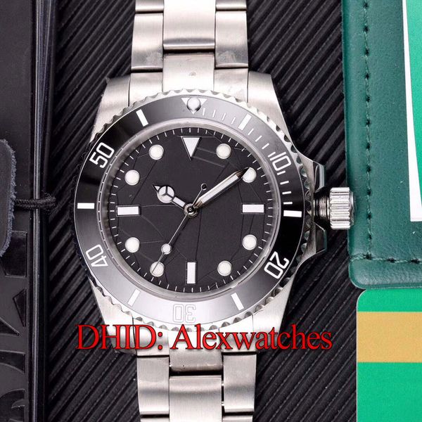 

fashion luxury mens watches japan automatic watch mechanical sapphire black dial 316l stainless steel case floding bracelet montre de luxe, Slivery;brown