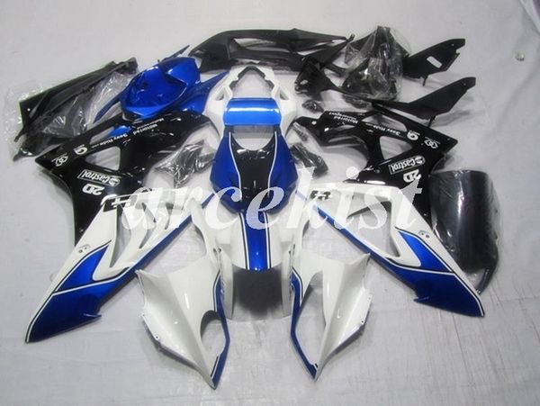 

4 подарки новый стиль injection abs мотоцикл обтекатели комплект, пригодный для bmw s1000rr 2009-2014 09 10 11 12 13 14 кузовного набор бело