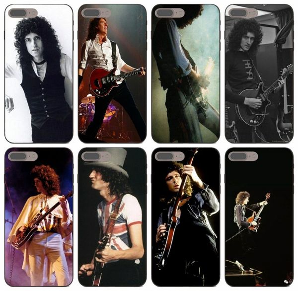 

tongtrade] queen brian may case for apple iphone 11 pro x xs max 8 7 6 5 4 samsung s6 s7 s8 s9 edge huawei p10 plus lg g2 mini cover case
