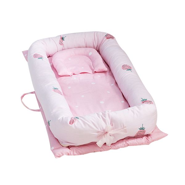 

90*55*15cm baby bed portable foldable baby crib newborn sleep bed travel for