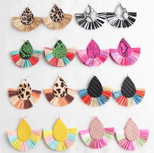 

европейский и американский стиль украшают статью форма капли воды кожа преувеличенный индивидуальный характер пункт la fei трава красочная s, Silver