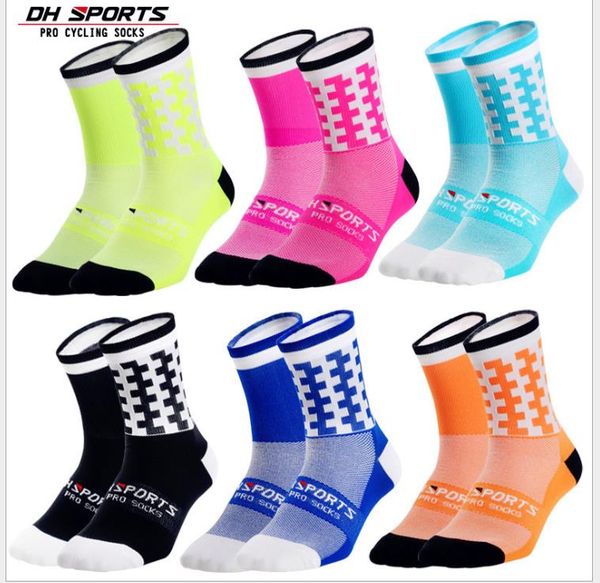 

casual sports socks outdoor riding letters in tube socks, Black