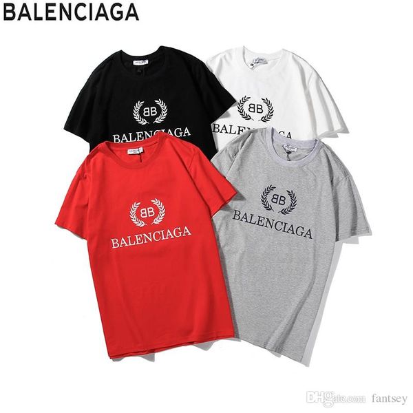 

Cotton men men women women balenciaga hirt ummer logo print fa hion t hirt t hirt hoodie uit tee whole ale