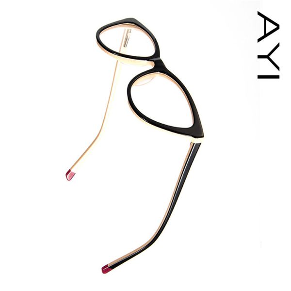 

2019 women glasses frame men anti blue light eyeglasses frame vintage round clear lens glasses optical spectacle, Black