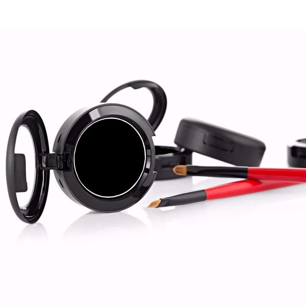 

color 2pcs makeup set eyeliner makeup palette shimmer matte waterproof lasting not blooming eye liner gel cream with brus