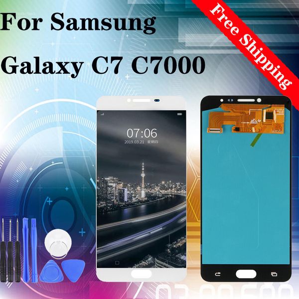 

original brand new for samsung galaxy c7 c7000 display touch screen digitizer assembly replacement ing