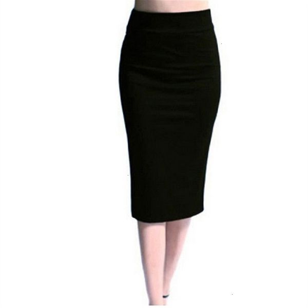 

women skirts pencil skirt pencil slim women skirt 2019 new fashion casual bodycon midi ol ladies bottom red, Black
