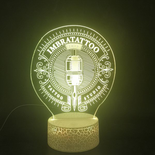 

tatto studio 3d lamp unique gift for baby battery powered bright base supply directly nightlight usb led night light lamp
