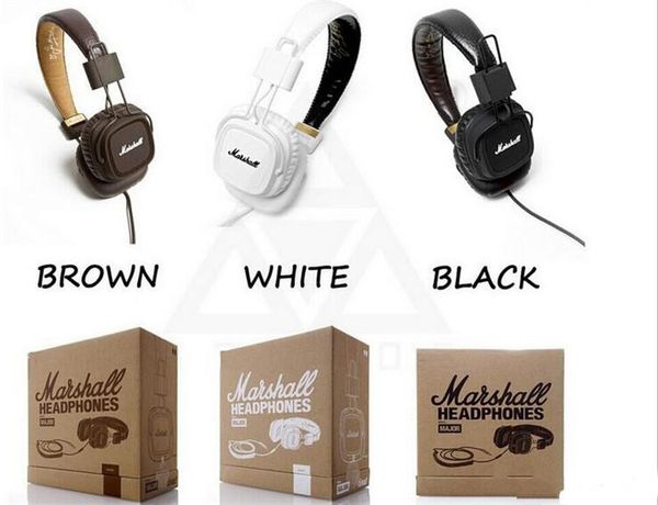 

2019 marshall major headphones with mic deep bass dj hi-fi headphone hifi headset professional dj monitor headphone