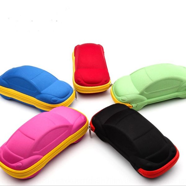 

colorful car eva glasses case cute children's glasses case portable fall-resistant