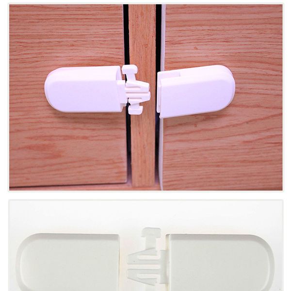 

1 pc abs resin baby safety protection from children in cabinets boxes lock drawer door terminator security product