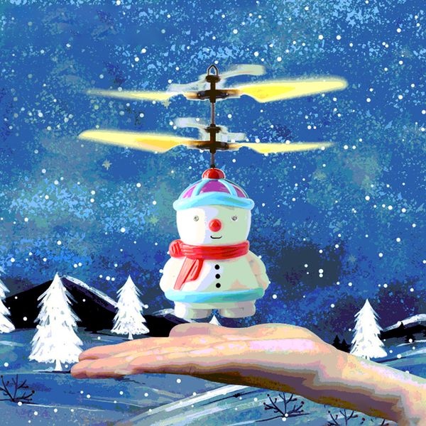 

Sell chri tma lovely nowman u pen ion toy induction airplane toy chri tma halloween birthday gift for children and adult
