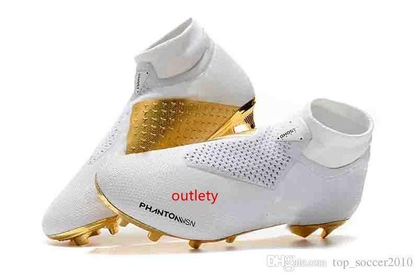 

2019 new phantom vision vsn elite df fg mens high ankle x paris x ea soccer cleats football shoes size us6.5-11