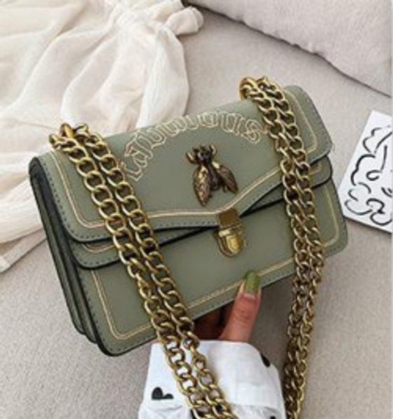 

designer bag female 2020 new niche crossbody bags fashion luxury shoulder bag small bee handbag wild d
