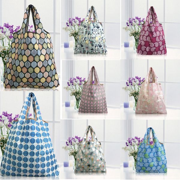 

waterproof folding reusable eco shopping travel shoulder bag pouch tote handbag