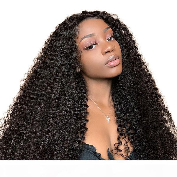 

brazilian curly lace front wigs pre plucked baby hair glueless virgin brazilian hair full lace curly human hair wig for black women, Black;brown