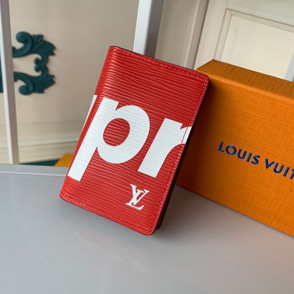 

wallet 007. 2020 classic style fashion style wallet various color choices storage credit card and money men wallet freight + box, Red;black