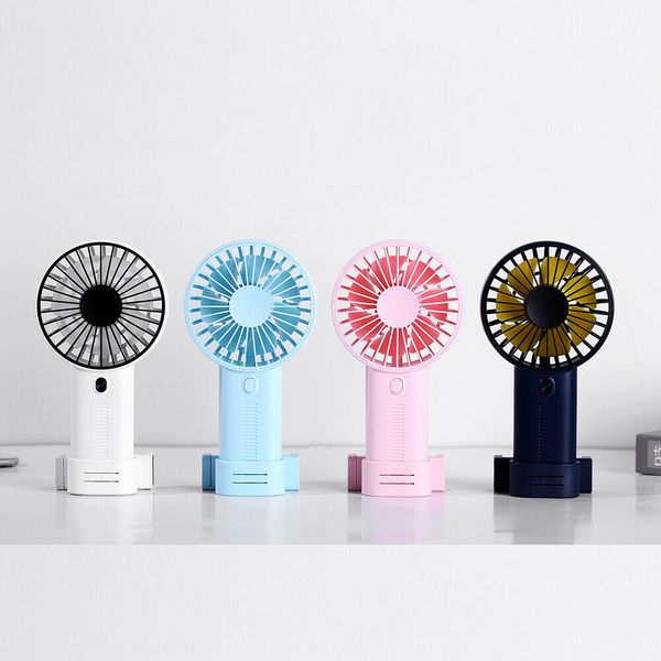 

mini portable hand-held desk fan cooler cooling usb rechargeable air conditioner uk summer indoor outdoor fan with phone bracket