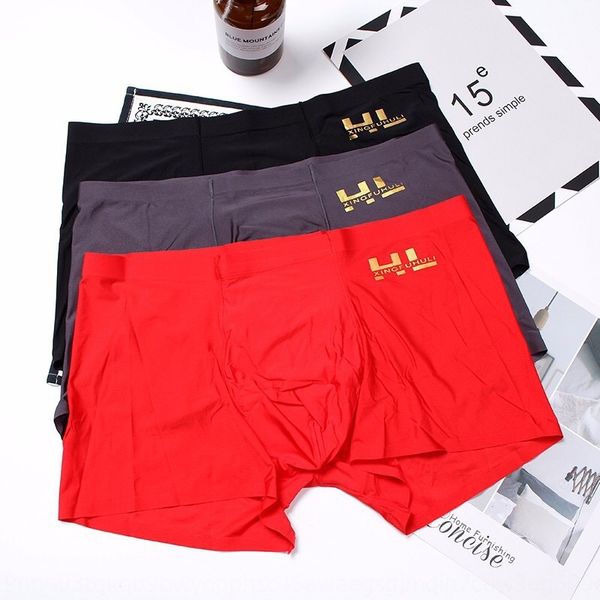 

k9f7i men's and women's magic under underpants hong kong happiness bra fox underwear matching quadrangle underwear traceless short, Black;white