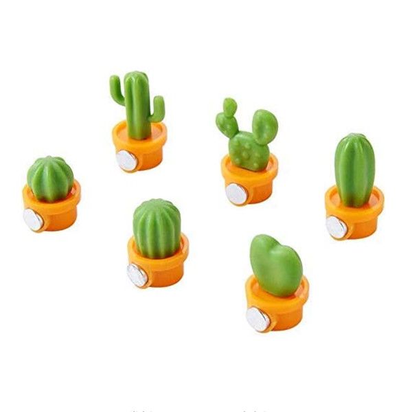 

refrigerator magnet kitchen magnet office magnet whiteboard and dry cleaning board, lovely and colorful potted design (12 sets
