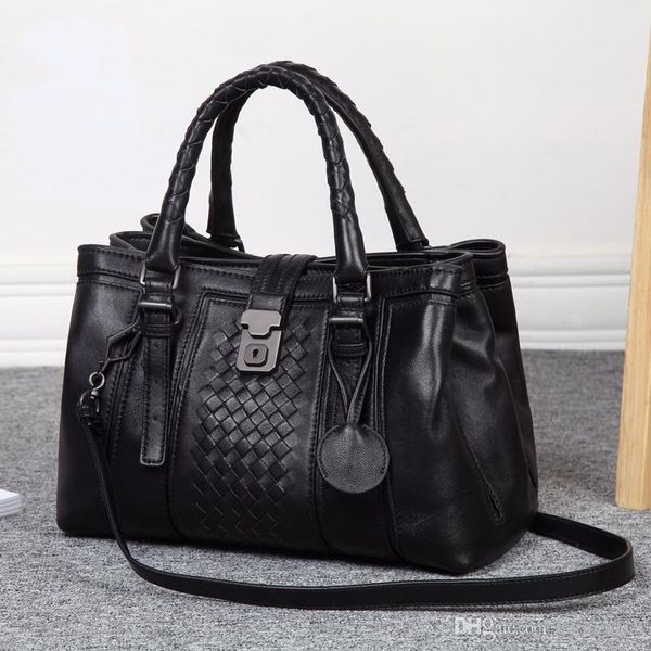 

2019 new designer luxury handbag designer messenger bag woven leather bag shoulder bag handbag high-end atmosphere