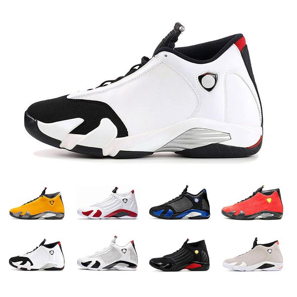 

14 oxidized green indiglo thunder playoffs black toe red suede 14s mens basketball shoes sneaker last ssport shoes schuhe zapatos