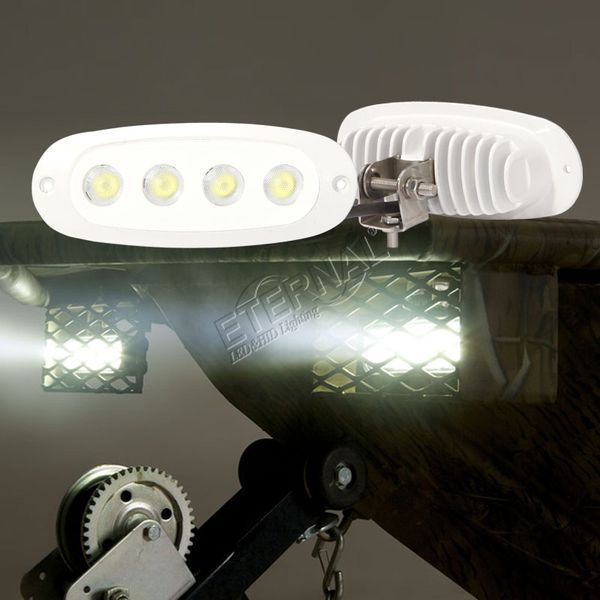 

12w marine led work light boat flush mount work lamp white flood light for off road 4x4 marine ship with out mounting brackets