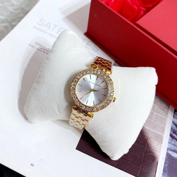 

mk watch michael женские часы бриллиантовые часы браслет часы для женщин розовое золото леди платье аналоговые кварцевые часы vogue relogio, Slivery;brown