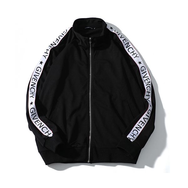 

2019 pring and autumn new women 039 ca ual trend letter printing loo e long leeved zipper comfortable fa hion coat