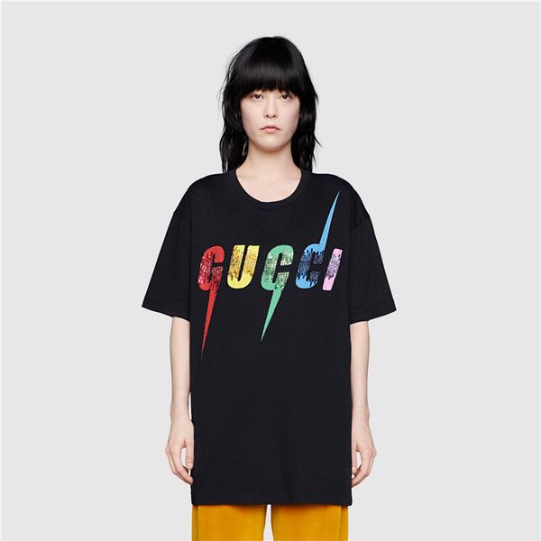 

роскошные мужские конструкторы t-shirt мода письмо печать конструкторы футболка с коротким рукавом мужчины женщины hip hop тис размер -4xl, White;black