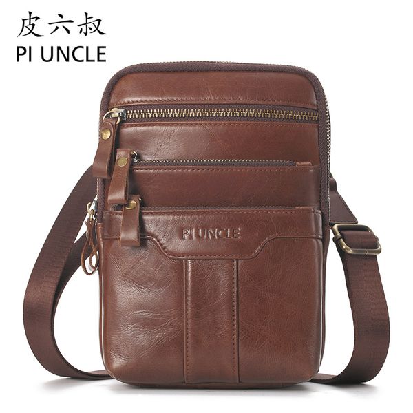 

genuine cowhide leather shoulder bag small messenger bags handbags new fashion shoulder business bags for men tote purse